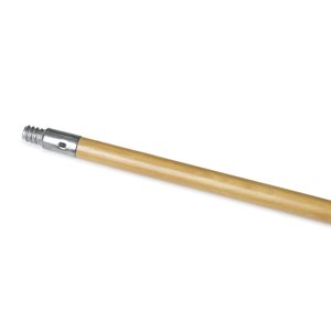 Pole-Wood Handle with Metal Threaded Tip 60" x 15 / 16" (12 ea / cs)