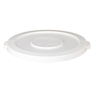 Lid For 20 Gallon Can White (6 ea / pk) NSF STD 21 & 2, FDA & USDA Approved