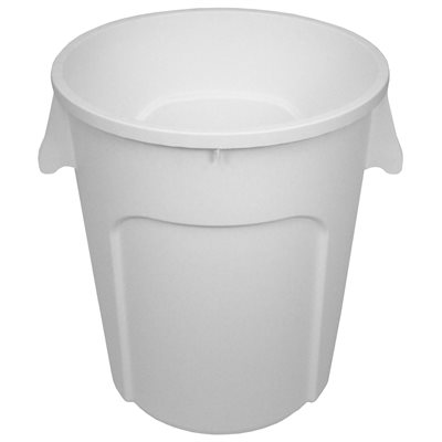 32 Gallon Round Can White (5 ea / pk) NSF STD 2 & 21 Listed Discontinued 32 Gallon Round Can White (5 ea / pk) NSF STD 2 & 21 Listed Discontinued