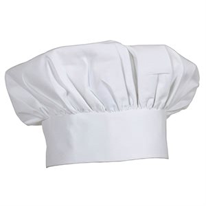 Hat-Chef One Size Fits All 65 / 35 Polyester / Cotton (24 ea / cs)