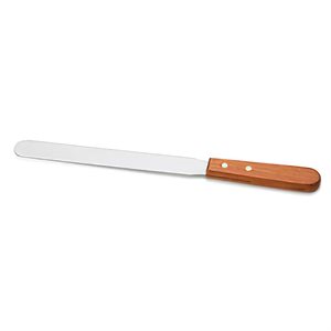 Spatula Baker 10" Wood Handle (12ea / bx 10bx / cs)