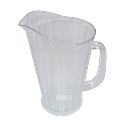 60 oz SAN Tapered Pitcher Clear (12 ea / cs) 60 oz SAN Tapered Pitcher Clear (12 ea / cs)