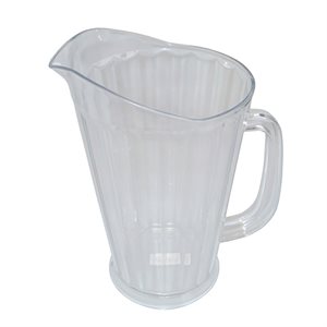 60 oz SAN Tapered Pitcher Clear (12 ea / cs)