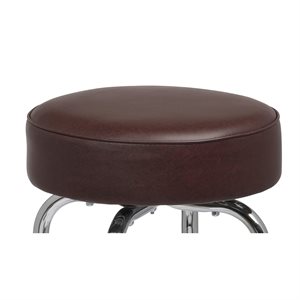 Brown Replacement Round Bar Stool Seat (6 ea / cs)