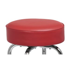 Seat-Bar Stool Replmt Red Seat Only (8 ea / cs)