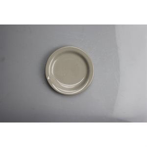 Narrow Rim 5-1 / 2" Plate American White (3 dz / cs) Empress