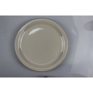 Narrow Rim 10-1 / 2" Plate American White (1 dz / cs) Empress