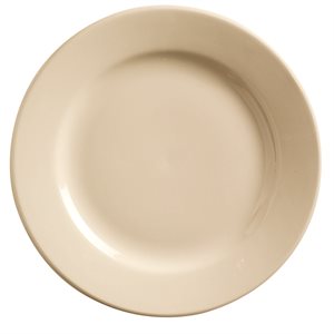 Wide Rim 9-3 / 4" Plate American White (2 dz / cs) Victoria