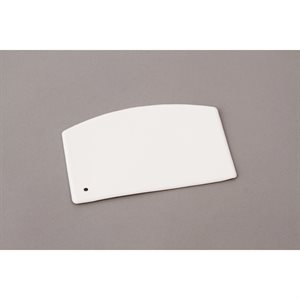 Dough Scraper 5-1 / 2", White Flexible Plastic (EVA) (12 ea / bx 24 bx / cs)
