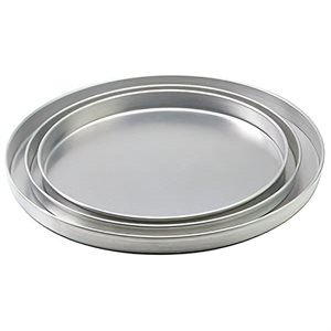 Pizza Pan 10" x 1" Straight NSF (48 ea / cs)