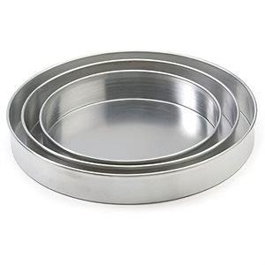 Pizza Pan 14" x 2" Straight NSF (12 ea / cs)