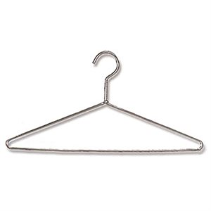 Open Hook Chrome Hanger (50 ea / cs)