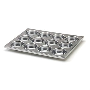 Muffin Pan 12 Cup Aluminum (12 ea / bx 24ea / cs)