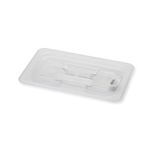 Polycarbonate Cover 1 / 4 Size Solid with Handle (12 ea / bx 2 bx / cs)