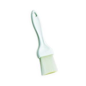 Pastry Brush 1-1 / 2" Nylon white Plastic Handle (12ea / bx 20bx / cs)