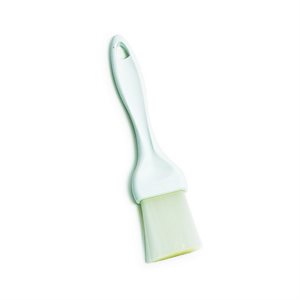 Pastry Brush 1-1 / 2" Nylon white Plastic Handle (12ea / bx 20bx / cs)