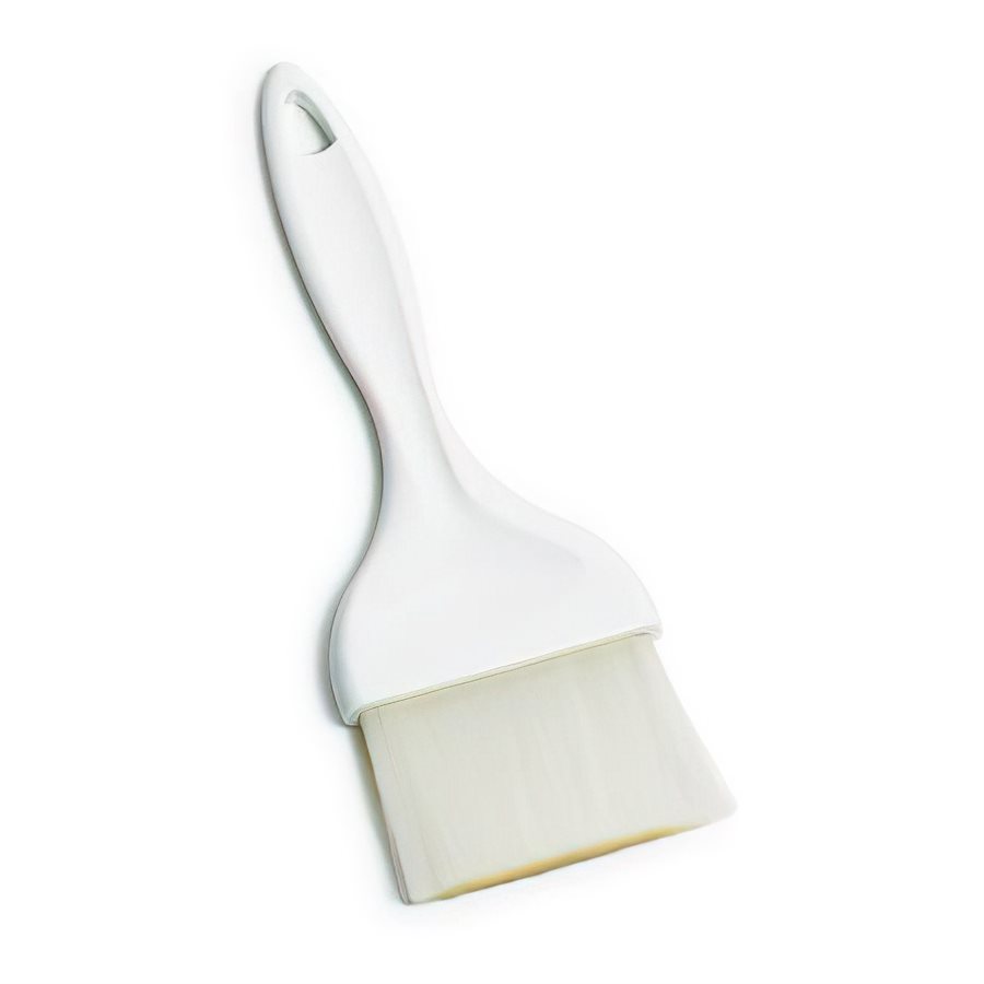 Pastry Brush 3" Nylon white Plastic Handle (12 ea / bx 20 bx / cs)