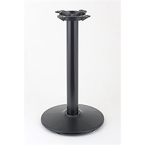 17” Round Black Dining Height Complete Table Base “Call Customer Service for Availability”