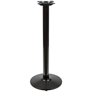 17” Round Black Disco / Bar Height Complete Table Base “Call Customer Service for Availability”