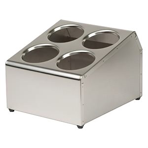 Silverware Dispenser S / S 4 Hole (1 ea / bx 4 bx / cs)