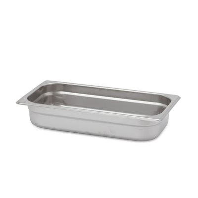 1 / 3 Size x 2-1 / 2" S / S Pan, Anti-Jam 22 gauge 18 / 8 NSF (12 ea / bx) 1 / 3 Size x 2-1 / 2" S / S Pan, Anti-Jam 22 gauge 18 / 8 NSF (12 ea / bx)