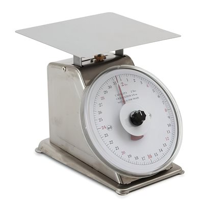 Scale 2# x 1 / 4 oz 6" Dial (6ea / cs) Scale 2# x 1 / 4 oz 6" Dial (6ea / cs)