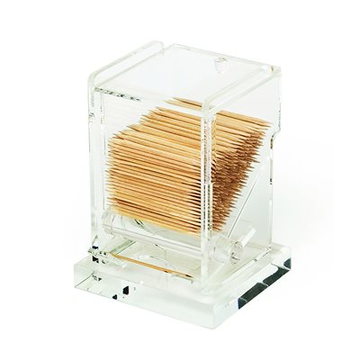 Toothpick Dispenser Acrylic (6 ea / bx 6 bx / cs)