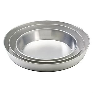 Pizza Pan Aluminum10"" x 2 Tapered NSF (36 ea / cs)