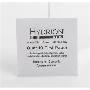 Quaternary Test Kit (15 strips per env / 100 env / cs)