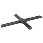 22" x 30" X-Base Black Dining Height Complete Table Base “Call Customer Service for Availability”