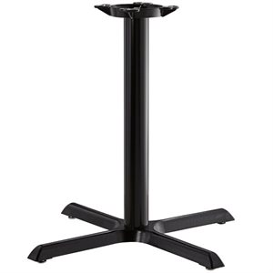 30" x 30" X-Base Black Dining Height Complete Table Base “Call Customer Service for Availability”